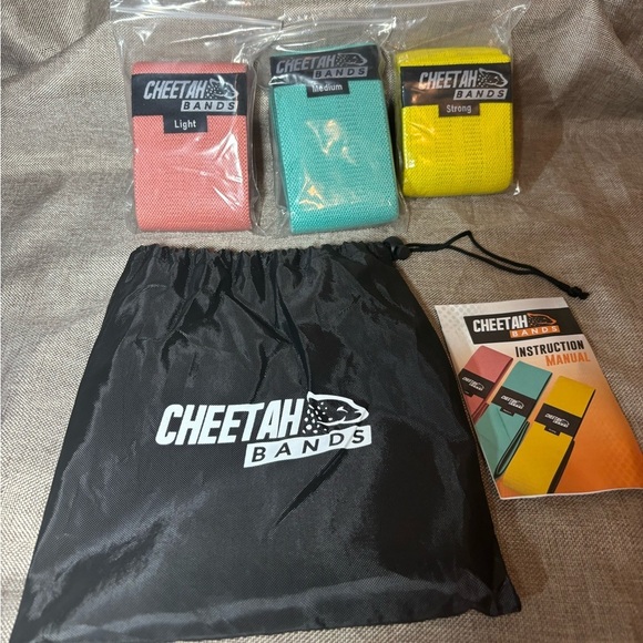 CHEETAH BANDS Resistance Bands NIP - Picture 1 of 5